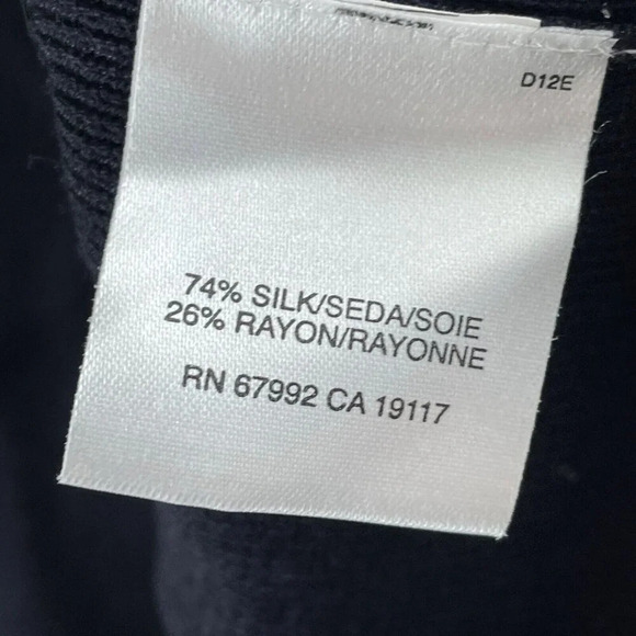 Sigrid Olsen Womens Blue Open-Front Cardigan XL 2619 - Picture 3 of 8